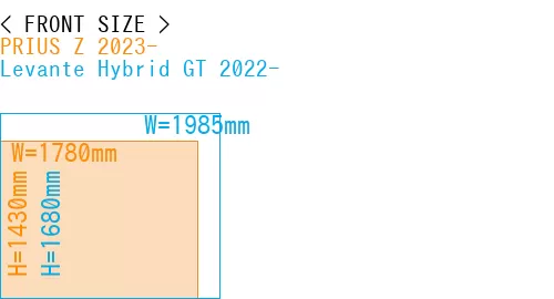 #PRIUS Z 2023- + Levante Hybrid GT 2022-